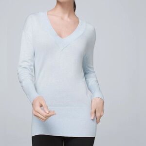 Cozy V-Neck Tunic Sweater
